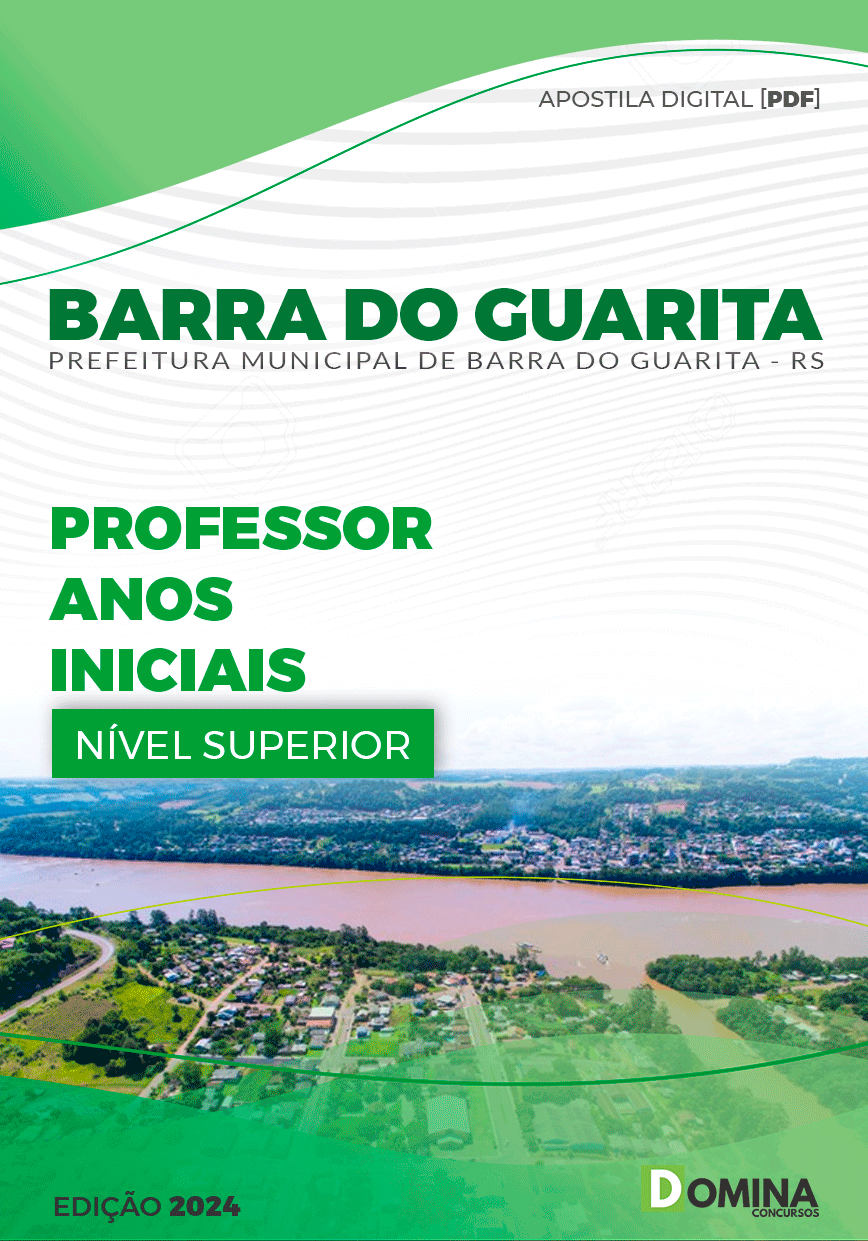 Apostila Pref Barra do Guarita RS Professor Anos Iniciais