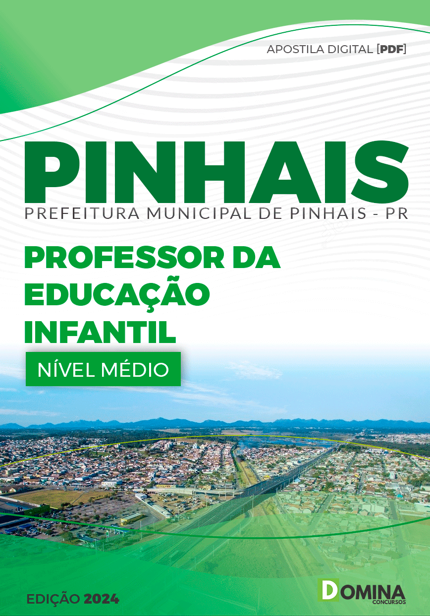 Apostila Pref Pinhais PR 2024 Professor Educação Infantil