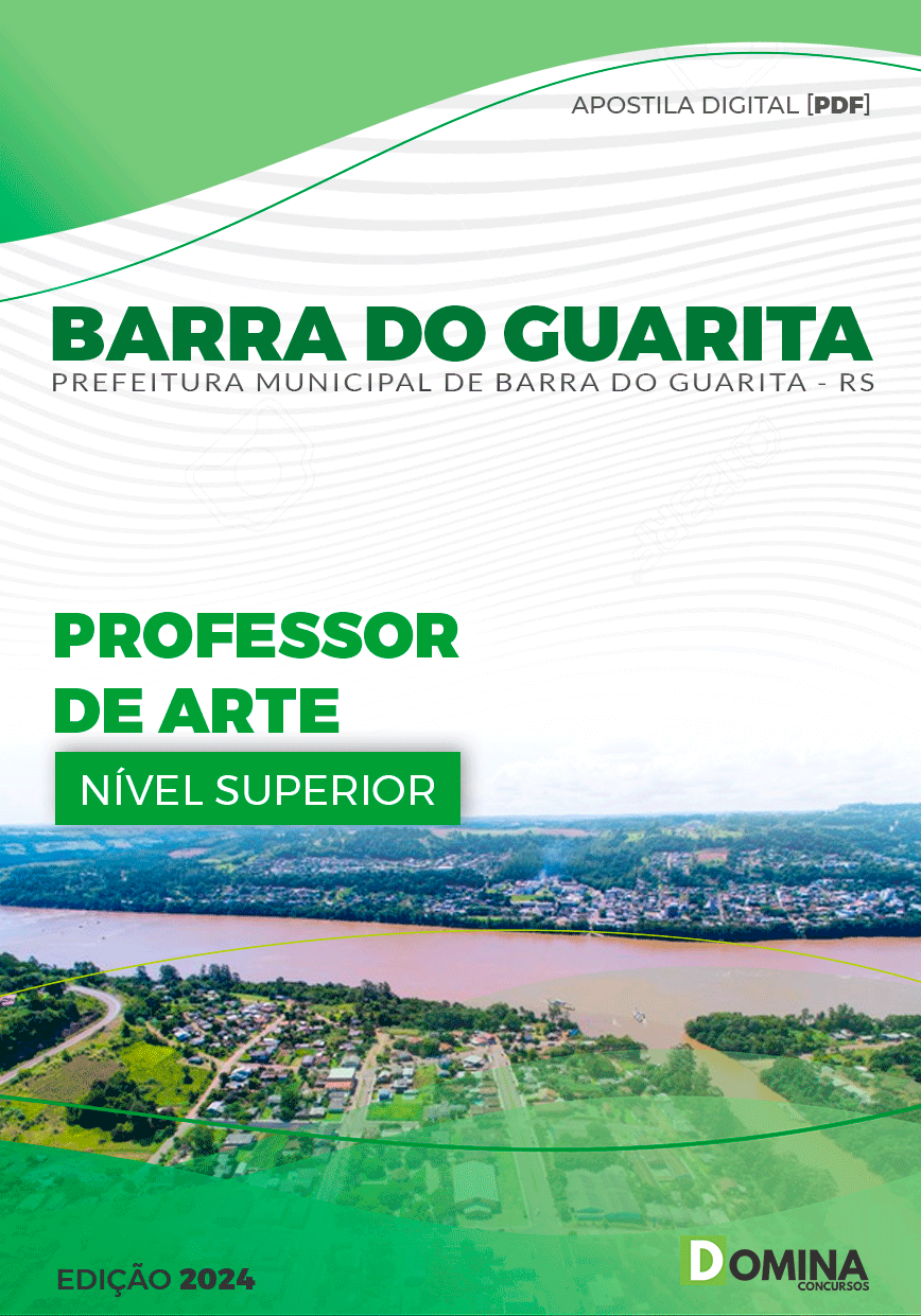 Apostila Pref Barra do Guarita RS Professor Artes