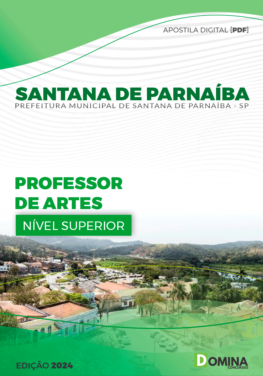 Apostila Pref Santana de Parnaíba SP 2024 Professor de Artes