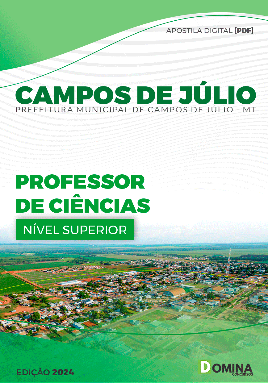 Pref Campos de Júlio MT 2024 Professor de Ciências
