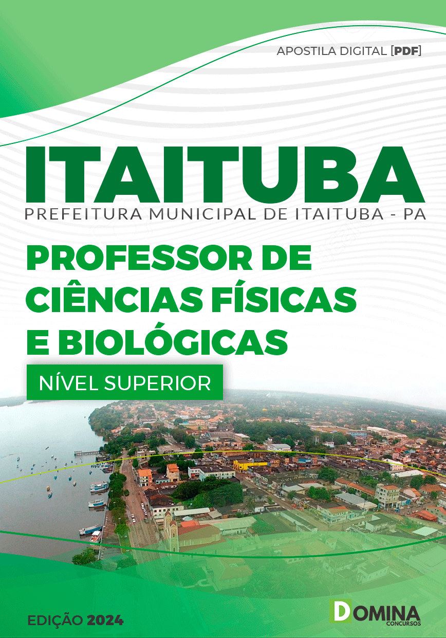 Apostila Pref Itaituba PA 2024 Professor de Ciências