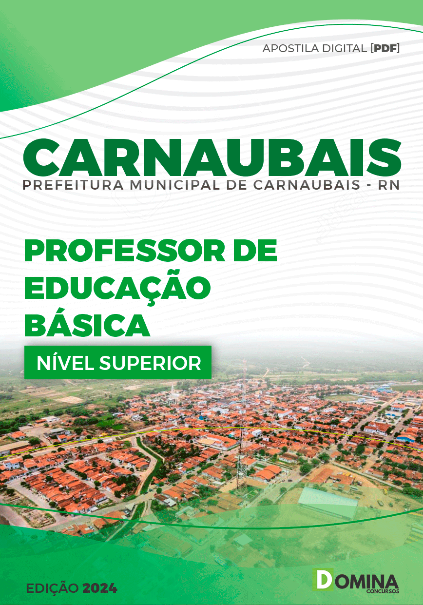 Apostila Pref Carnaubais RN 2024 Professor Educação Básica