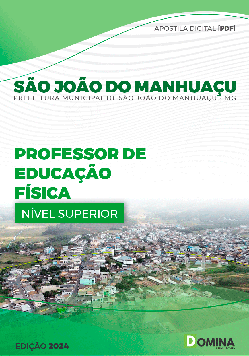 Apostila Pref São João do Manhuaçu MG 2024 Professor Educação Física