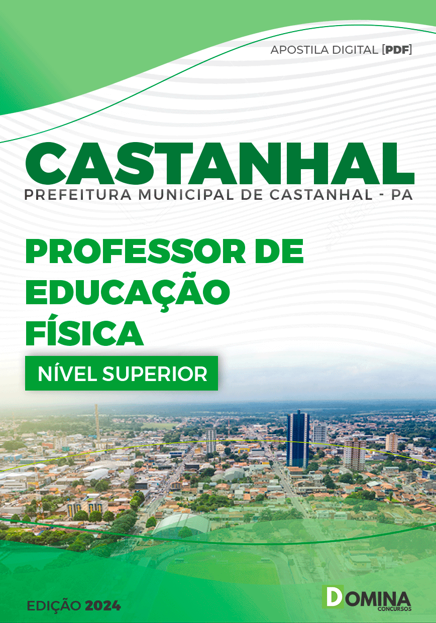 Apostila Pref Castanhal PA 2024 Professor de Educação Física