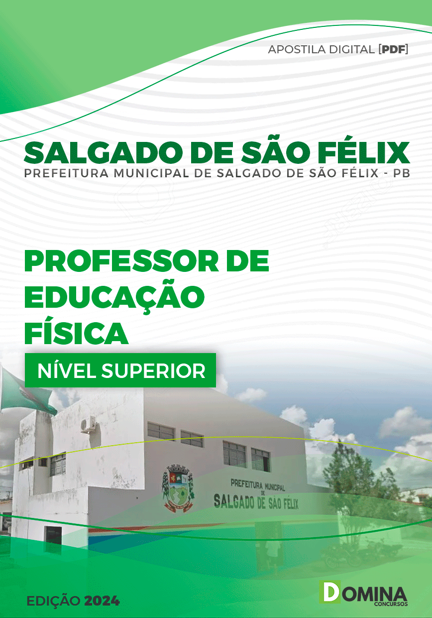 Apostila Pref Salgado de São Félix PB 2024 Professor Educação Física