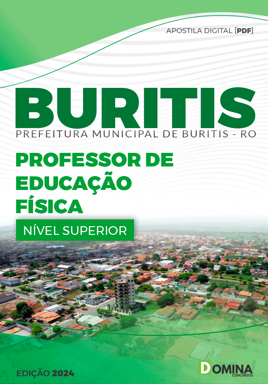 Apostila Pref Buritis RO 2024 Professor Educação Física