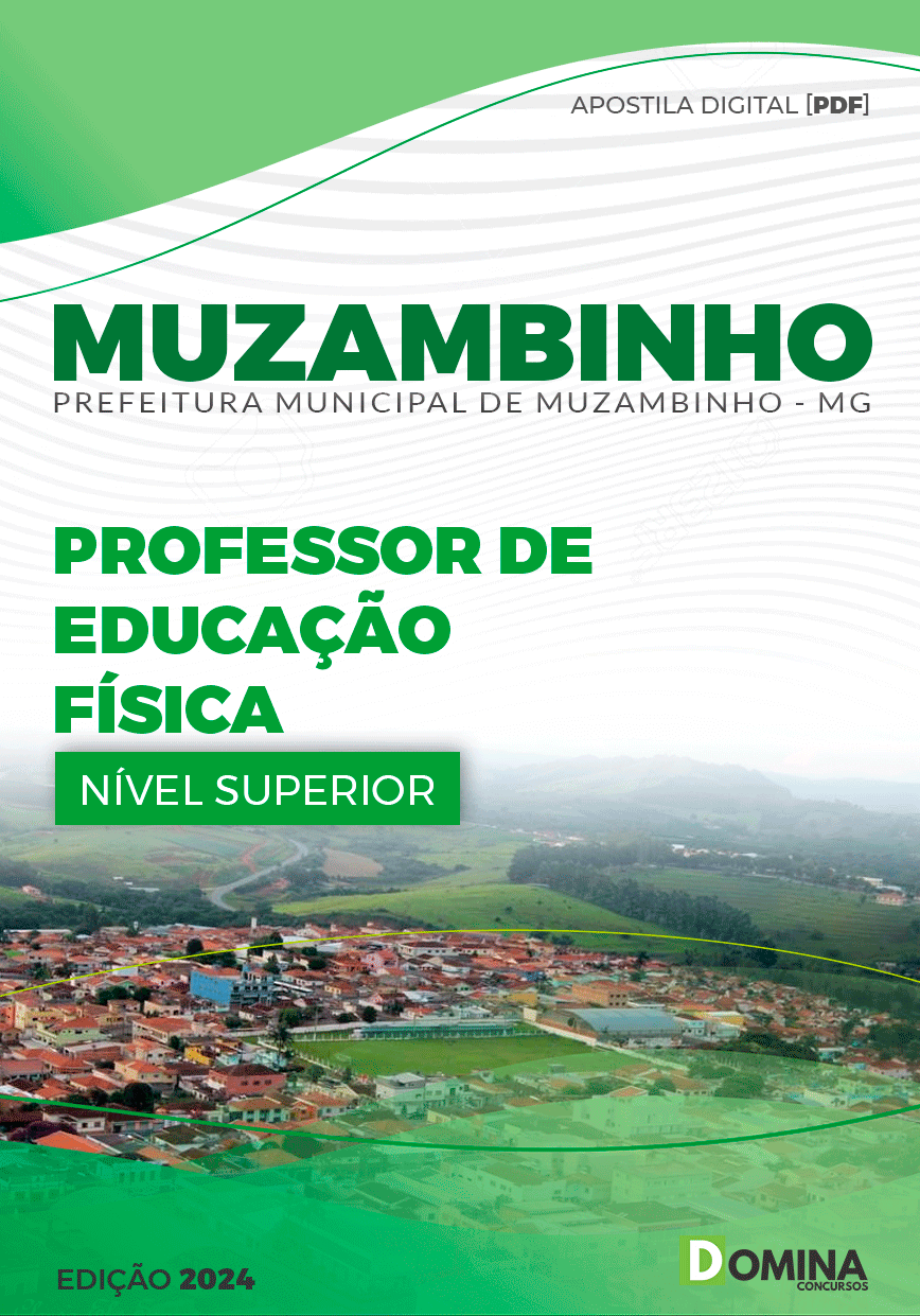 Apostila Pref Muzambinho MG 2024 Professor Educação Física