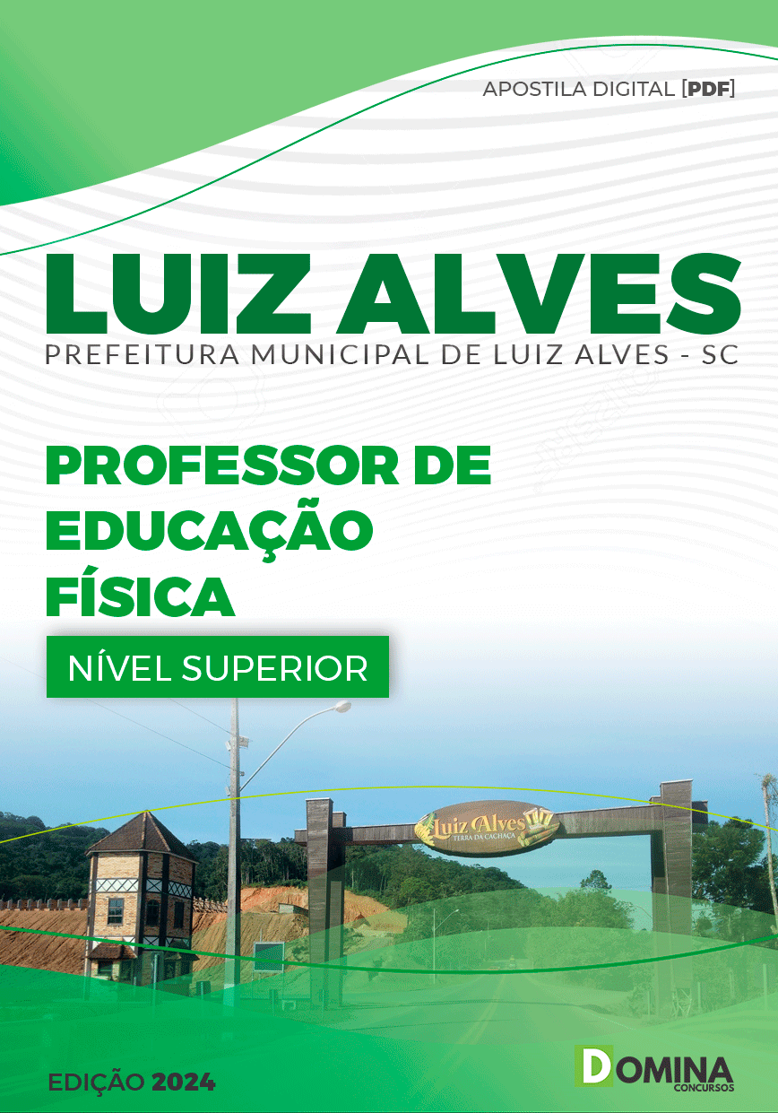Apostila Pref Luiz Alves SC 2024 Professor de Educação Física