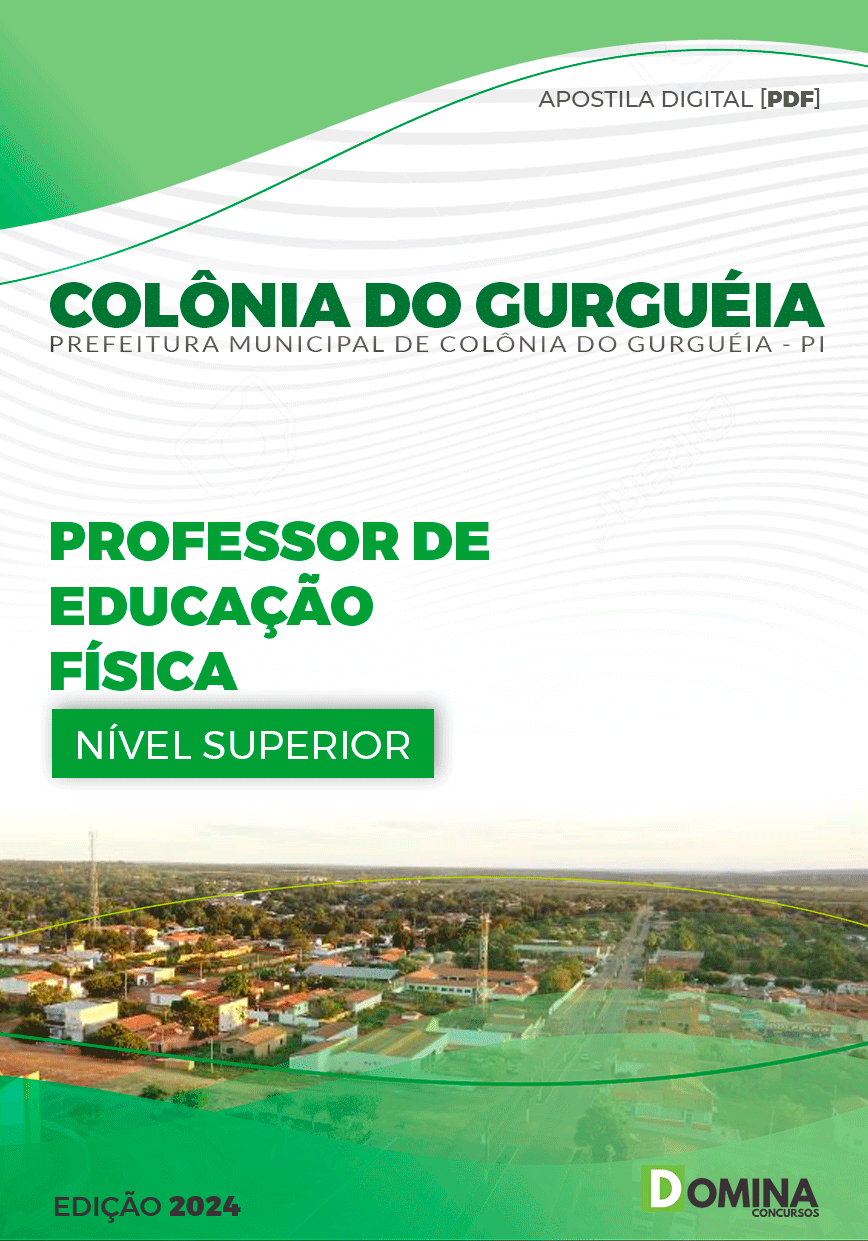 Apostila Pref Colônia Do Gurguéia PI 2024 Professor Educação Física