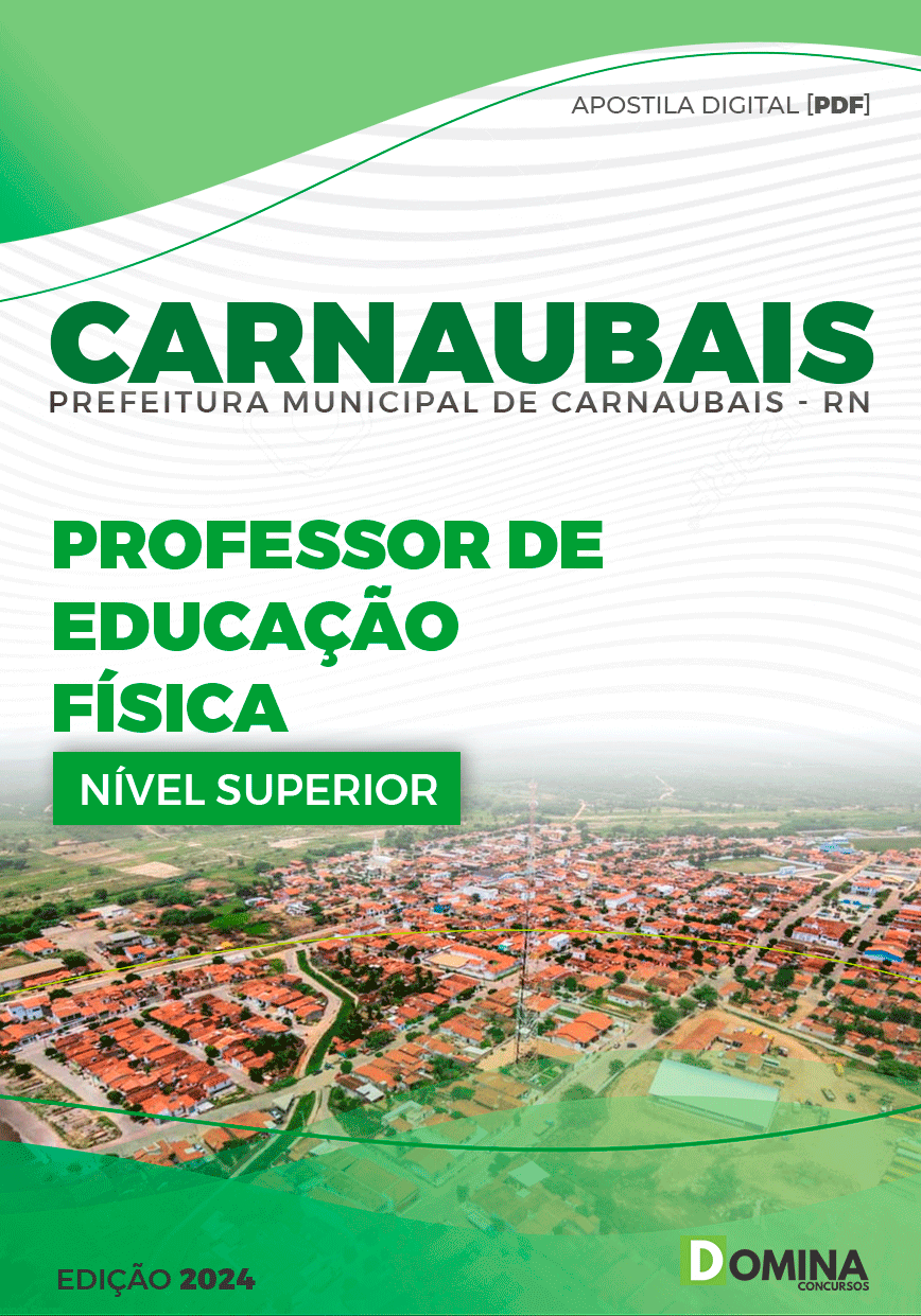 Apostila Pref Carnaubais RN 2024 Professor Educação Física