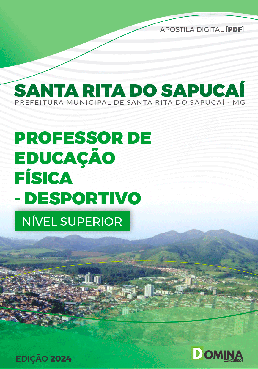 Apostila Pref Santa Rita Do Sapucaí MG 2024 Professor Ed Física Desportivo