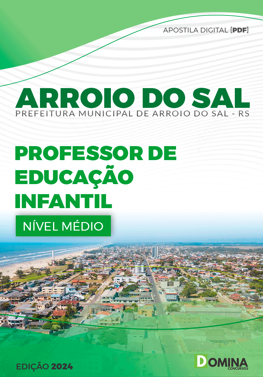 Apostila Pref Arroio do Sal RS 2024 Professor de Educação Infantil