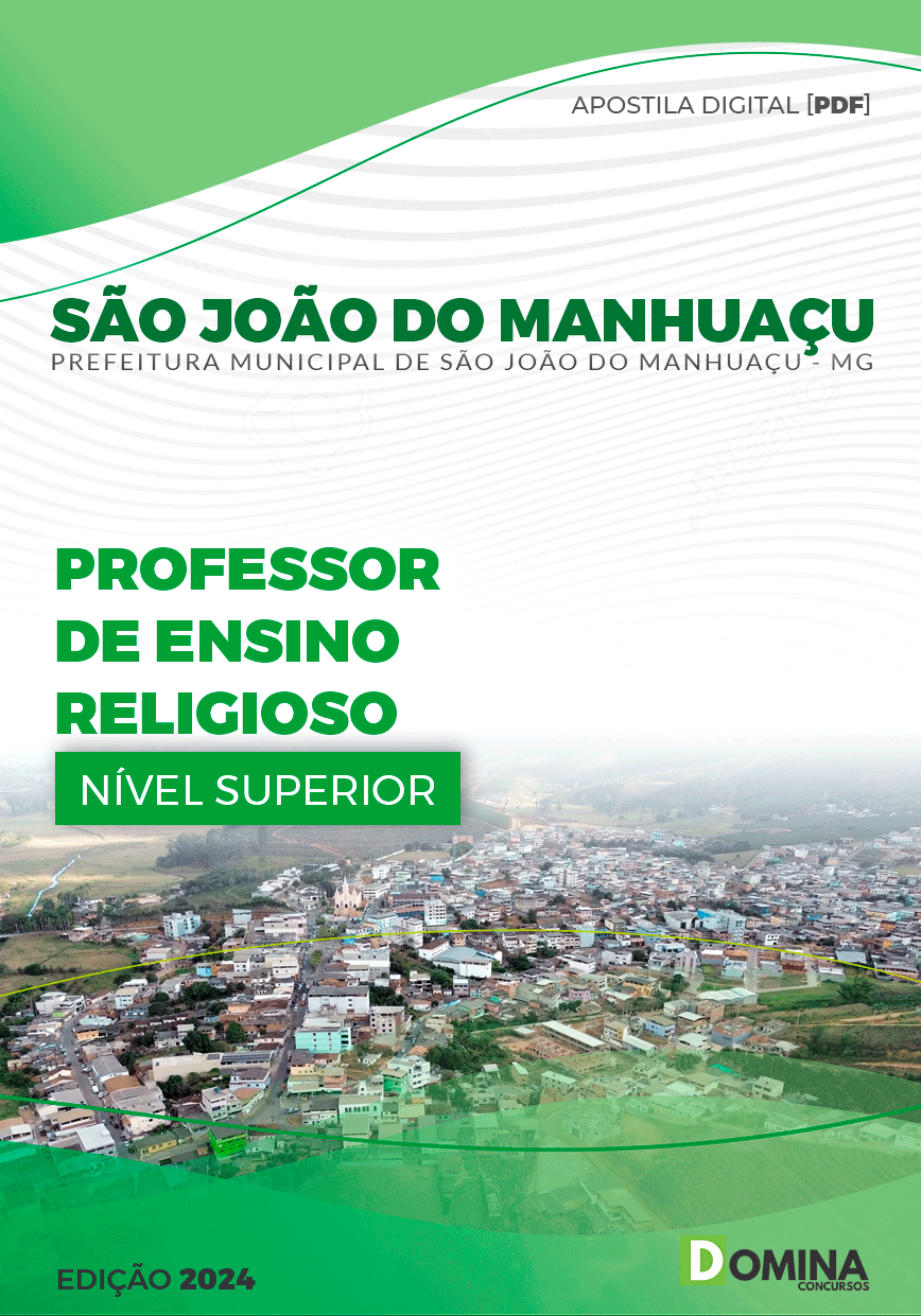 Apostila Pref São João do Manhuaçu MG 2024 Professor Ensino Religioso