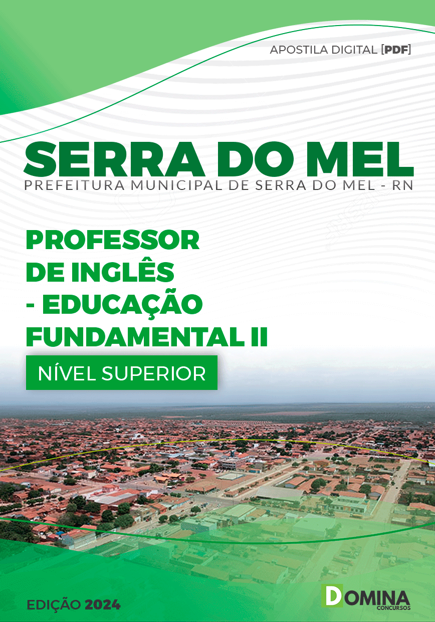 Apostila Pref Serra do Mel RN 2024 Professor de Inglês