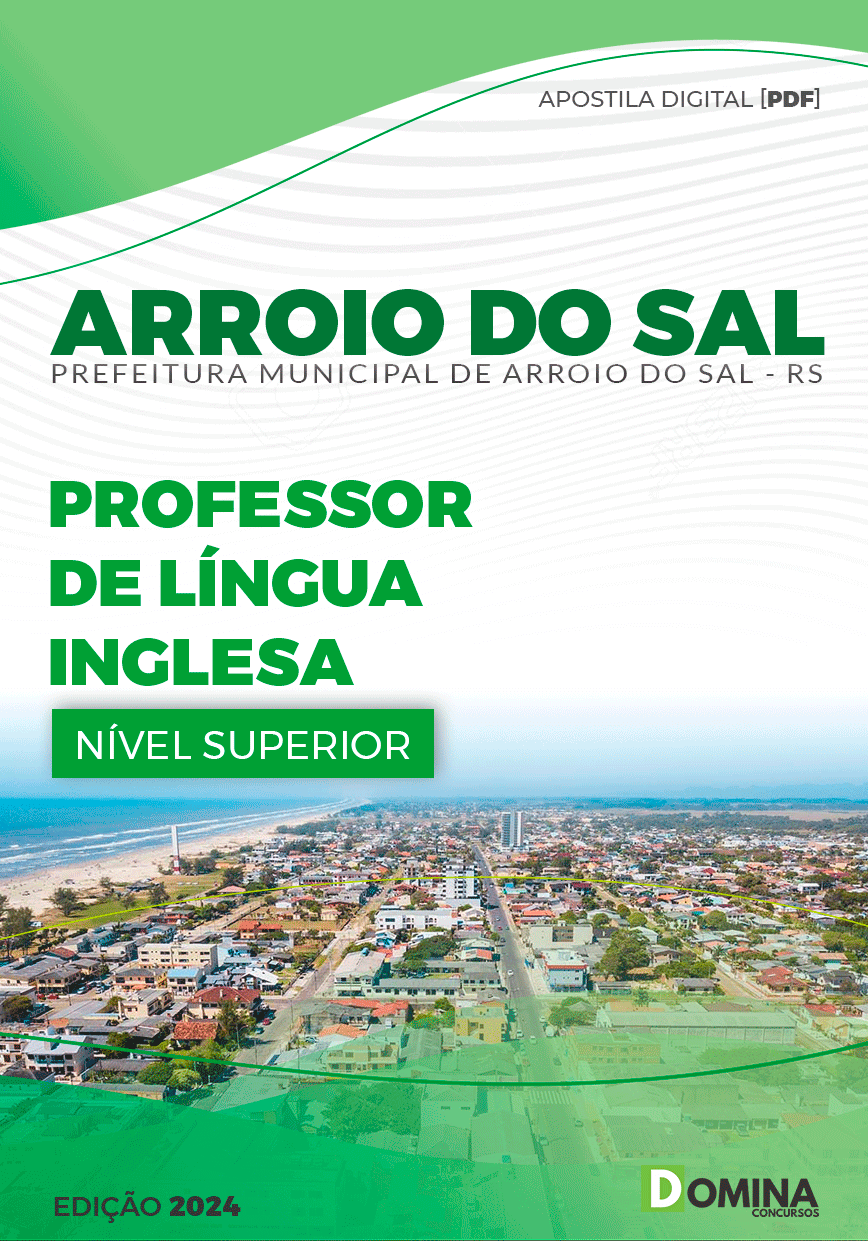 Apostila Pref Arroio do Sal RS 2024 Professor de Língua Inglesa