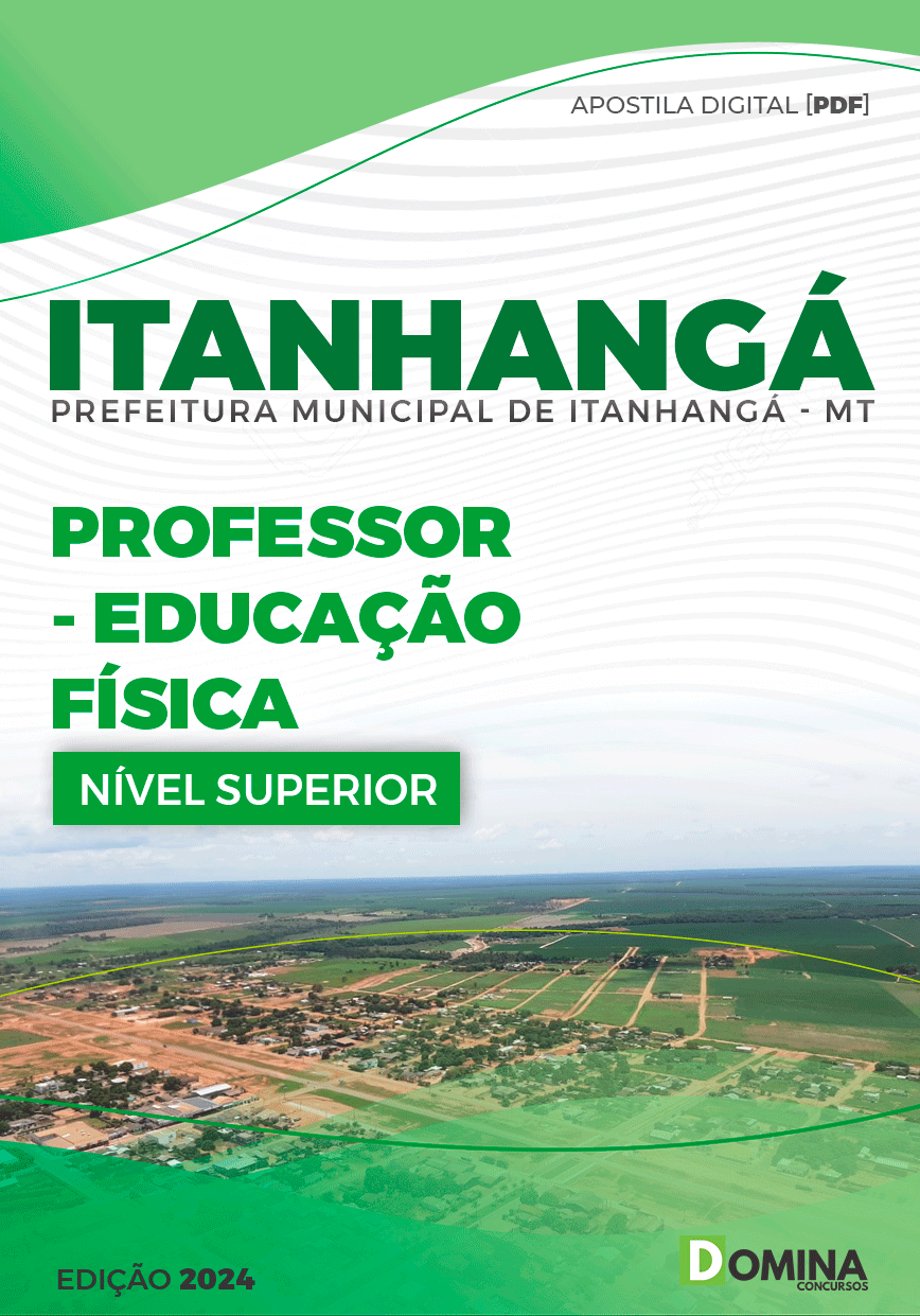 Apostila Pref Itanhangá MT 2024 Professor Educação Física