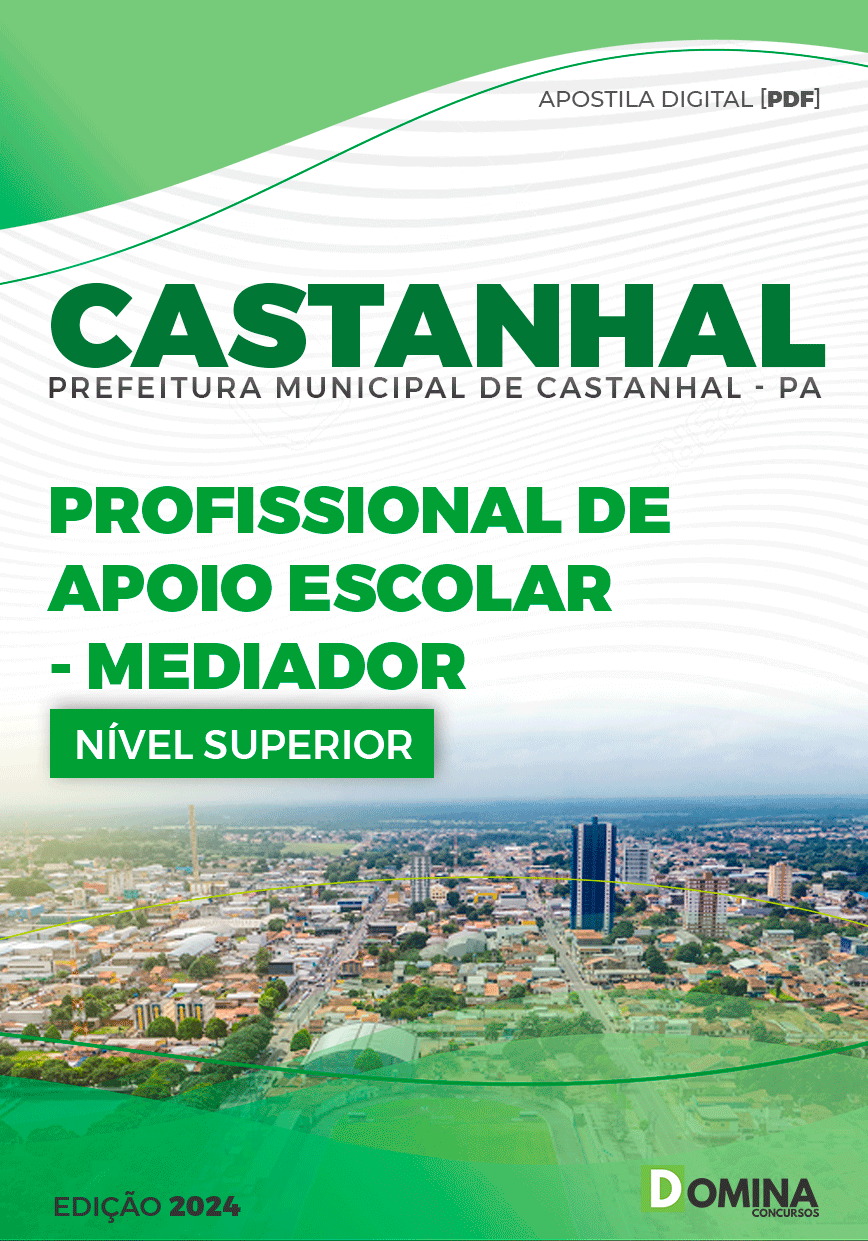 Pref Castanhal PA 2024 Profissional de Apoio Escolar Mediador
