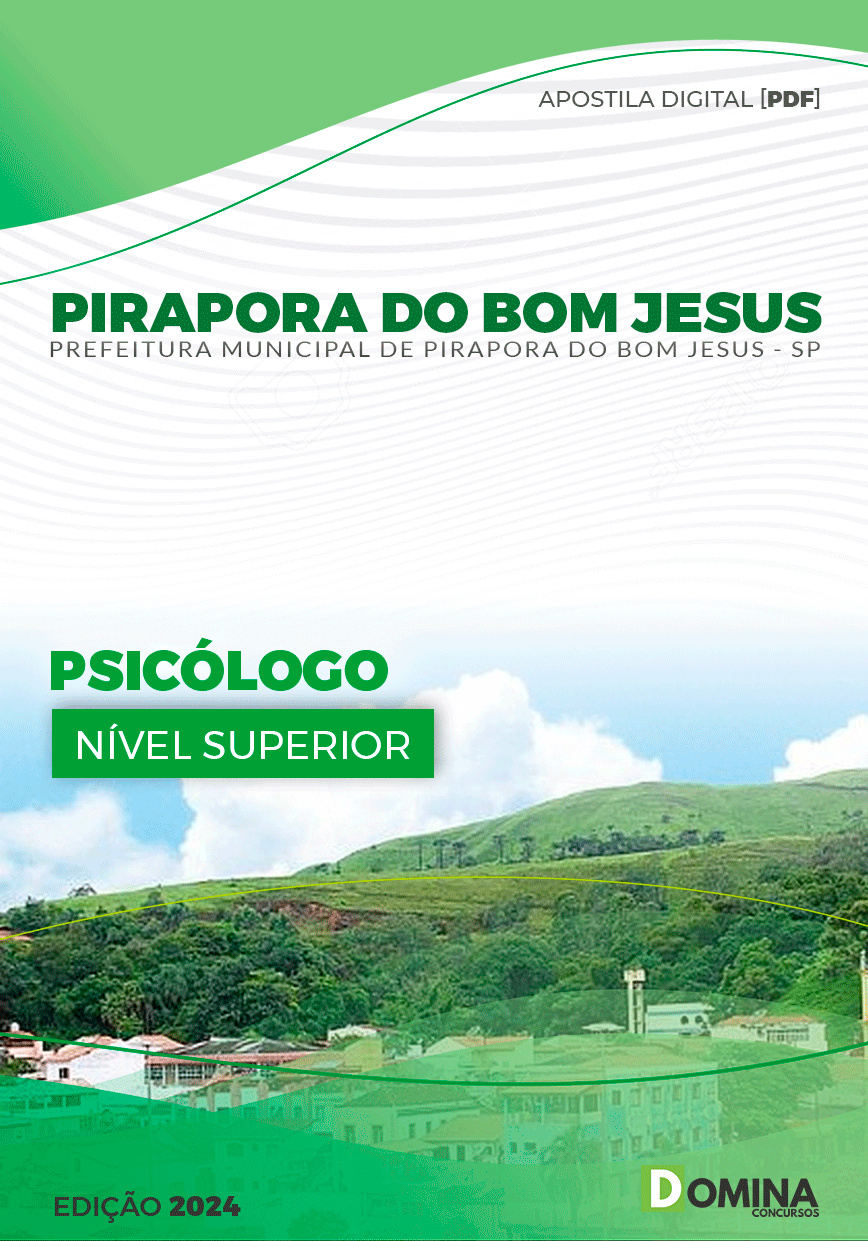 Apostila Pref Pirapora do Bom Jesus SP 2024 Psicólogo
