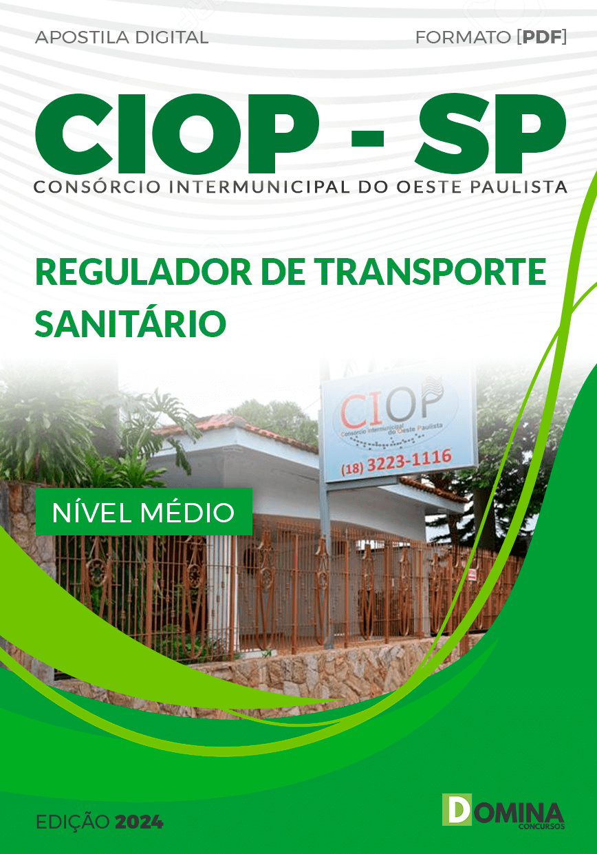 Apostila CIOP SP 2024 Regulador de Transporte Sanitário