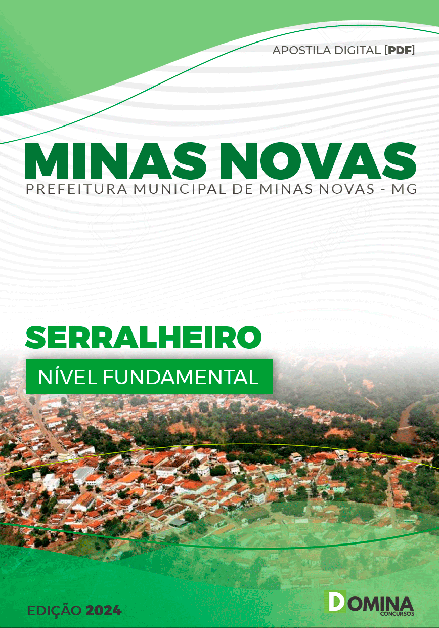 Apostila Pref Minas Novas MG 2024 Serralheiro