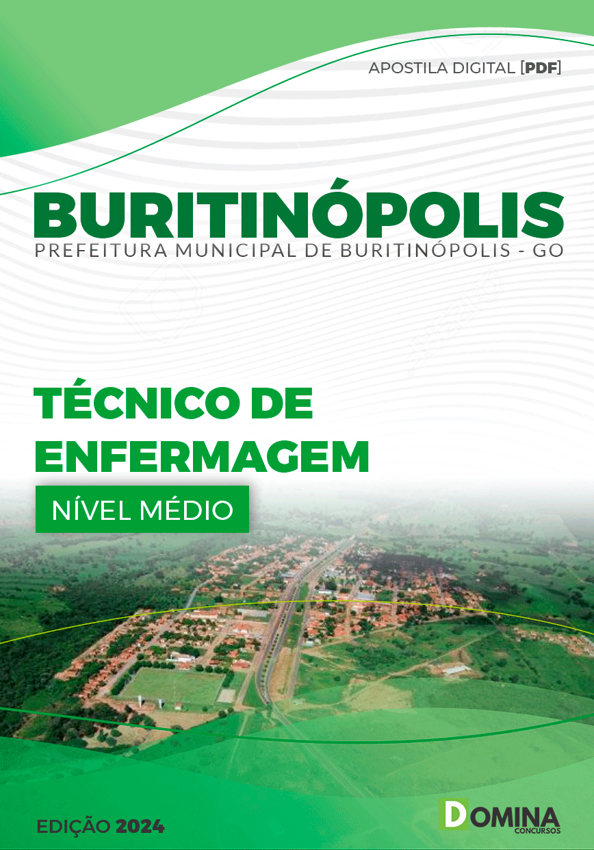 Apostila Pref Buritinópolis GO 2024 Técnico Enfermagem