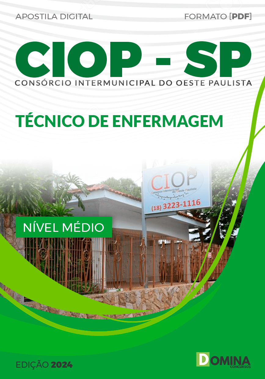 Apostila CIOP SP 2024 Técnico de Enfermagem