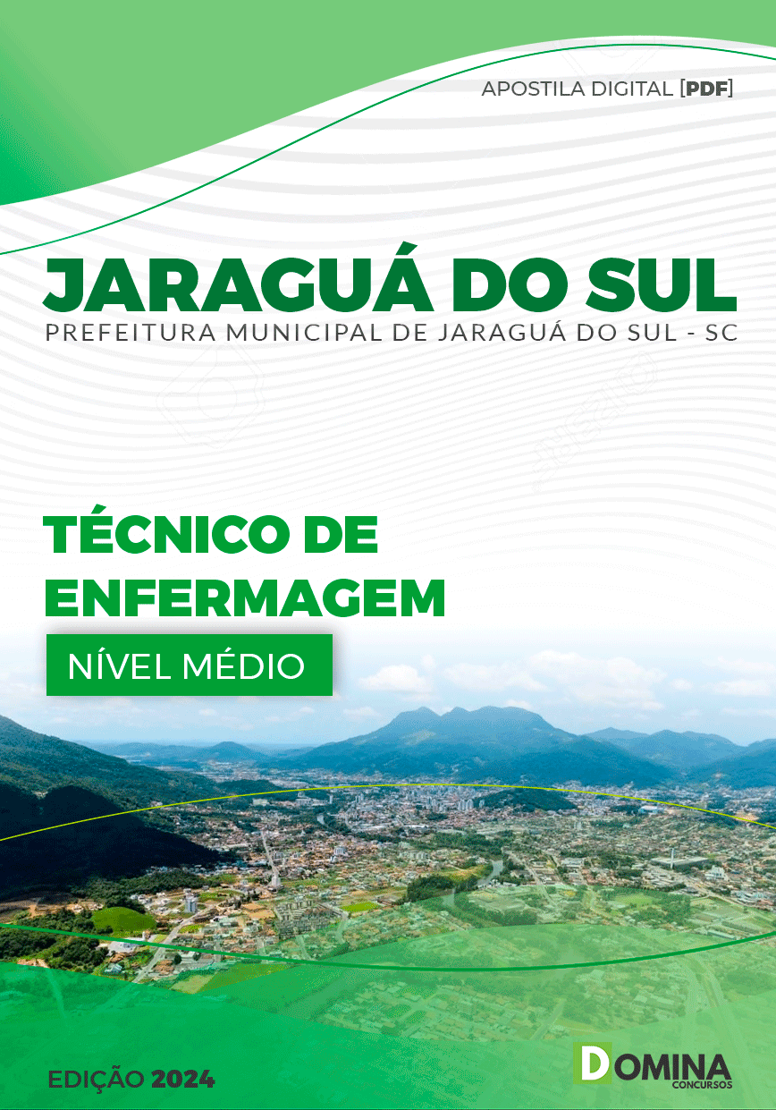 Apostila Pref Jaraguá do Sul SC 2024 Técnico de Enfermagem