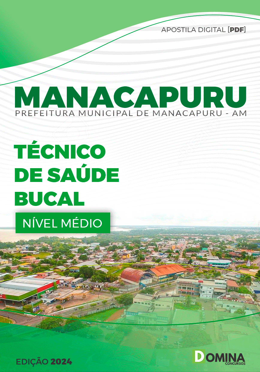 Apostila Pref Manacapuru AM 2024 Técnico de Saúde Bucal