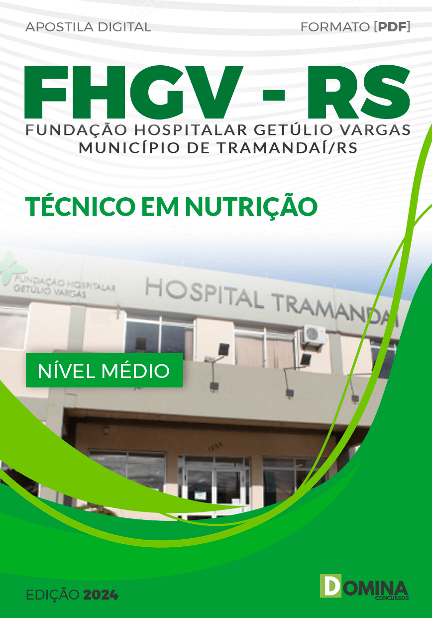 Apostila FHGV Tramandaí RS 2024 Técnico Nutrição