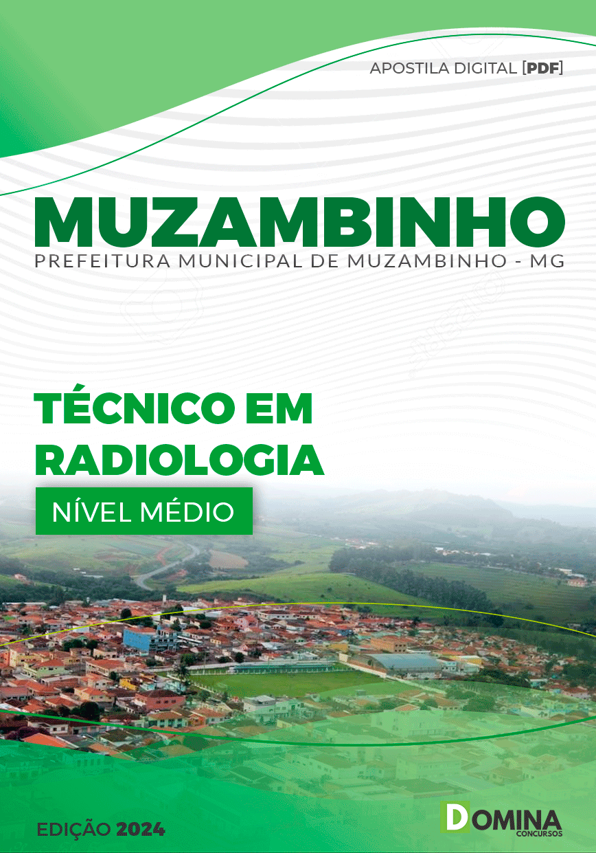 Apostila Pref Muzambinho MG 2024 Técnico Radiologia