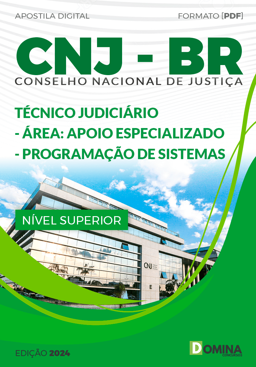 CNJ 2024 Técnico Judiciário Apoio Programação de Sistemas