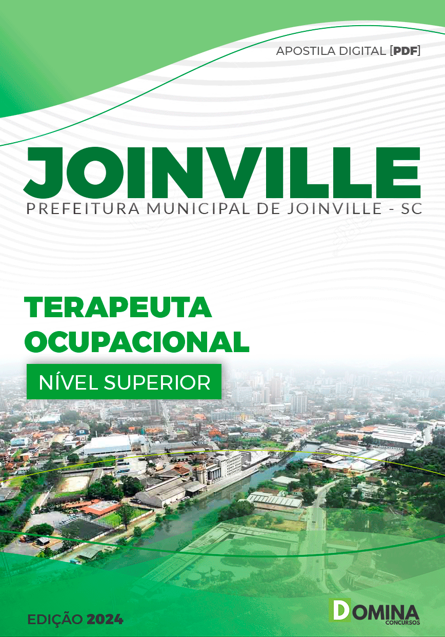 Apostila Pref Joinville SC 2024 Terapeuta Ocupacional