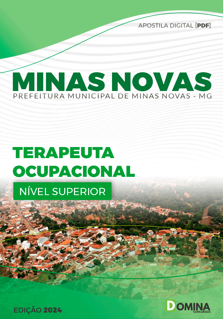 Apostila Pref Minas Novas MG 2024 Terapeuta Ocupacional