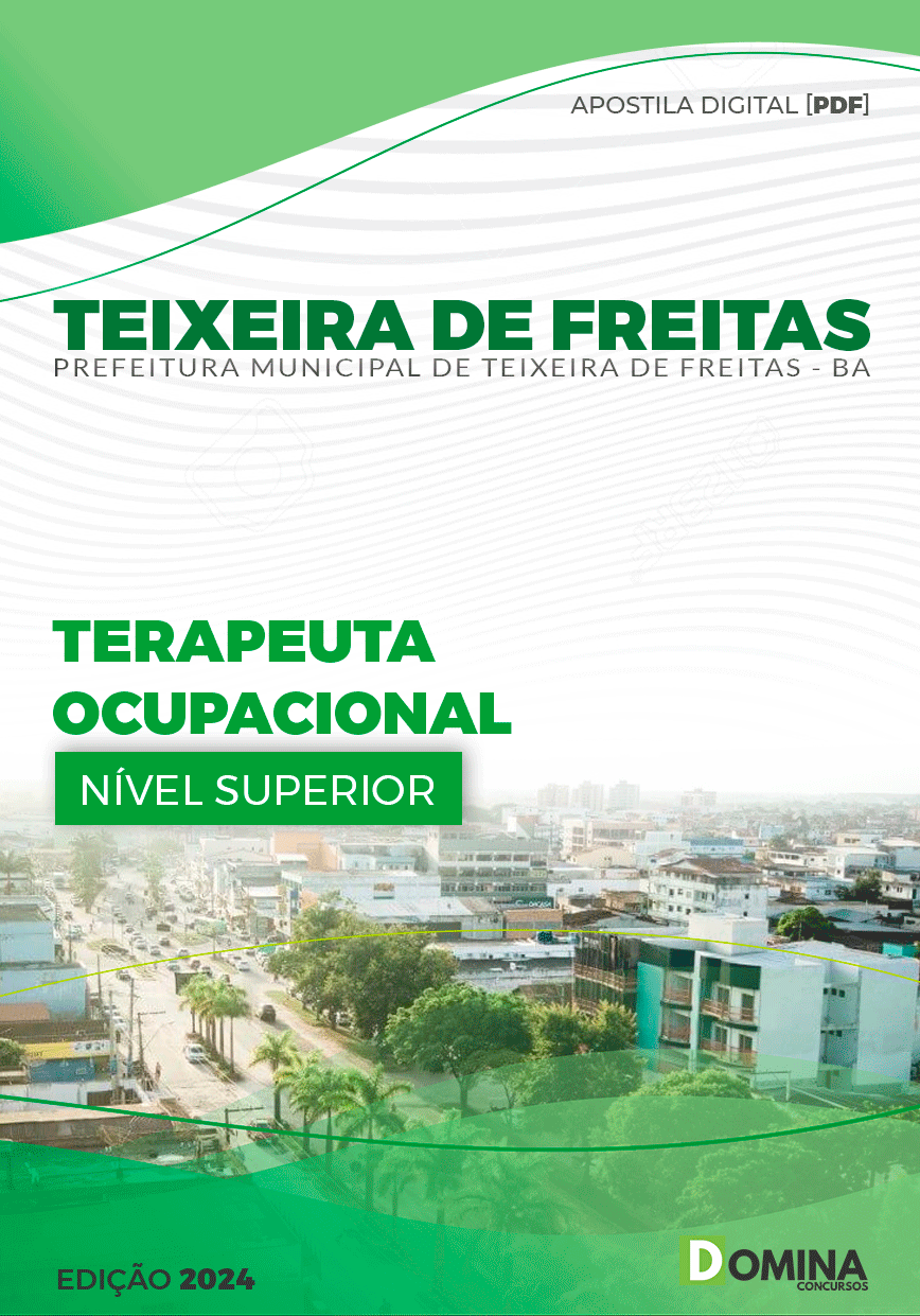 Apostila Pref Teixeira de Freitas BA 2024 Terapeuta Ocupacional