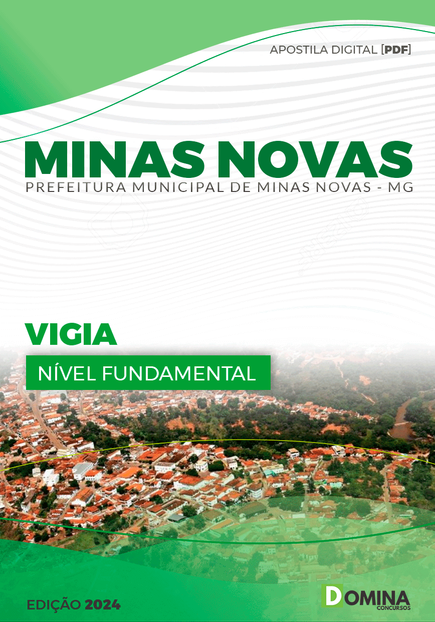 Apostila Pref Minas Novas MG 2024 Vigia