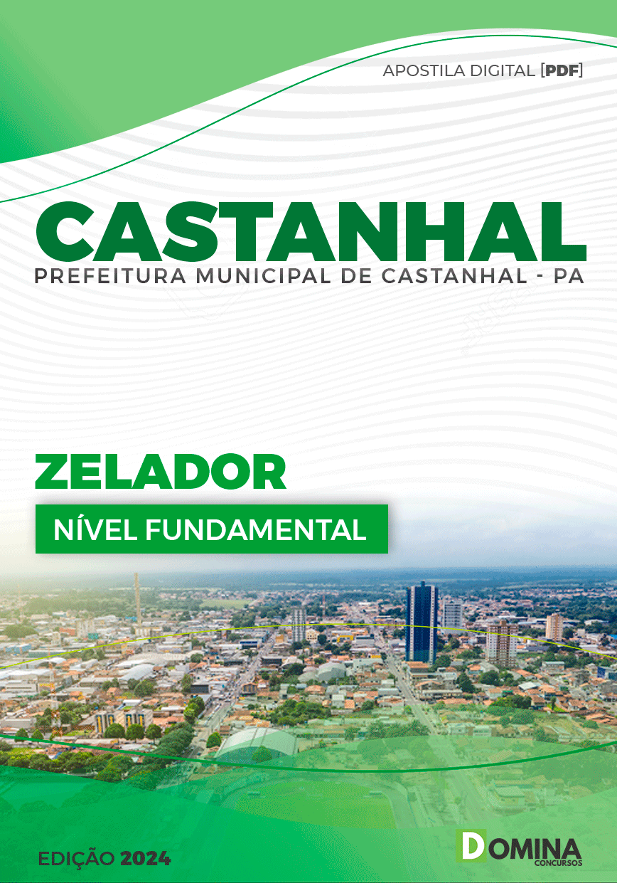 Apostila Pref Castanhal PA 2024 Zelador