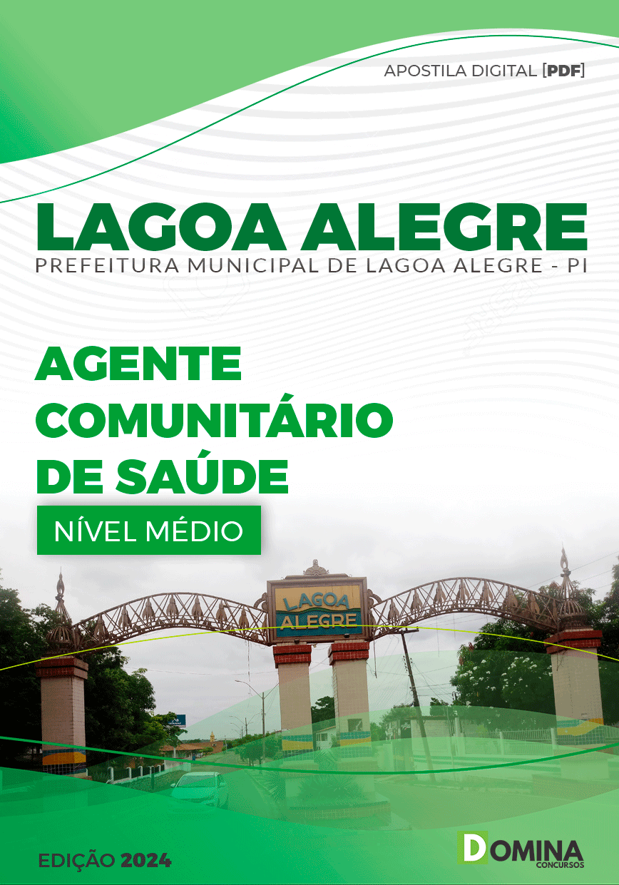 Apostila Pref Lagoa Alegre PI 2024 Agente Comunitário de Saúde