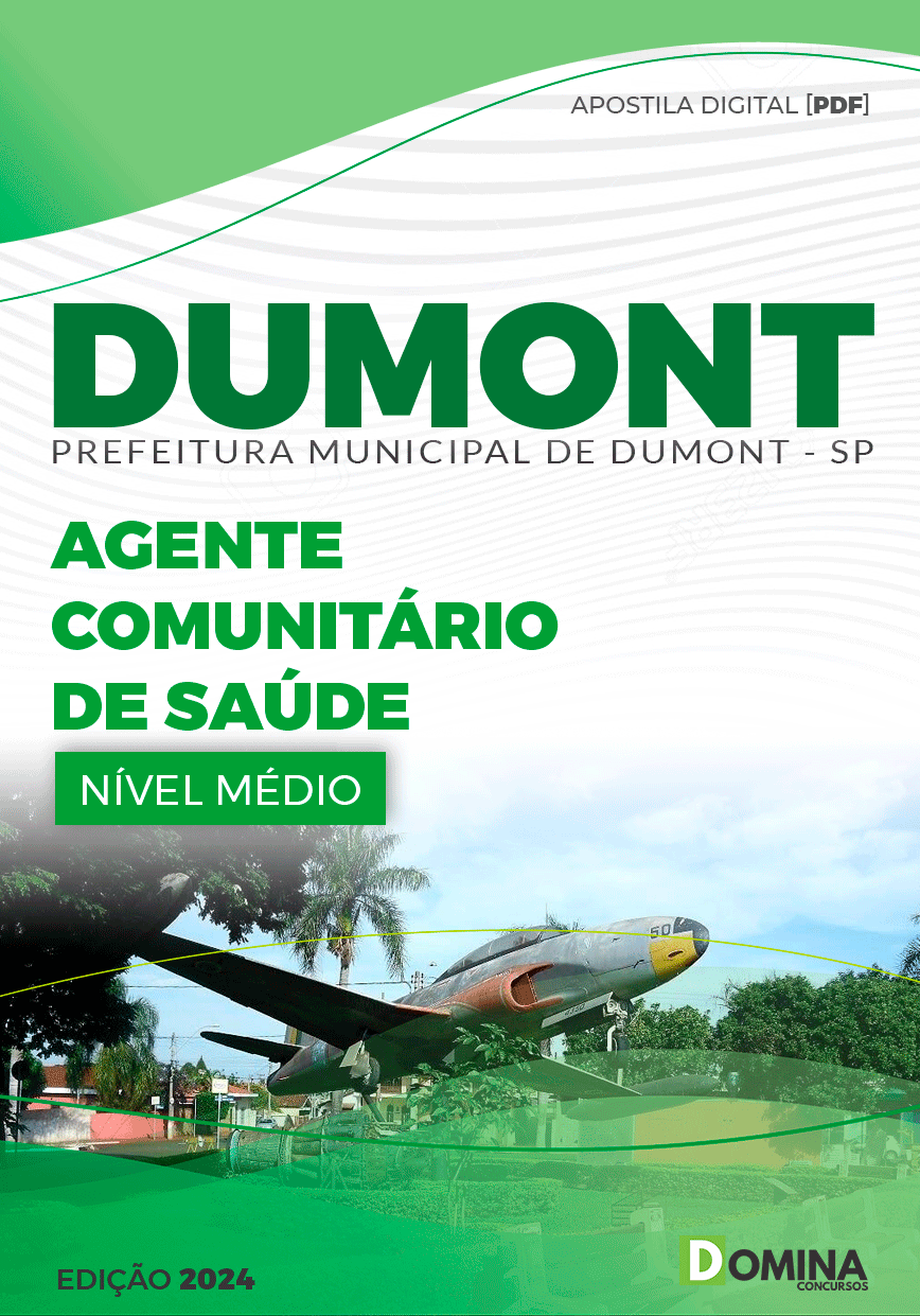 Apostila Pref Dumont SP 2024 Agente Comunitário Saúde
