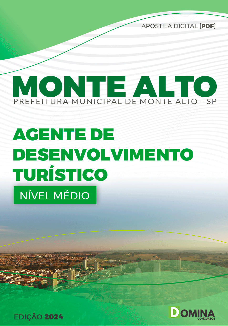 Pref Monte Alto SP 2024 Agente de Desenvolvimento Turístico