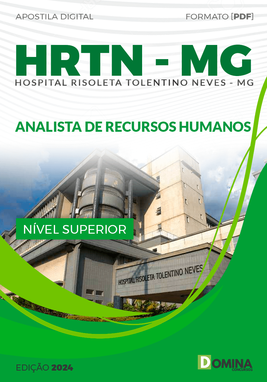 Apostila HRTN MG 2024 Analista Recursos Humanos