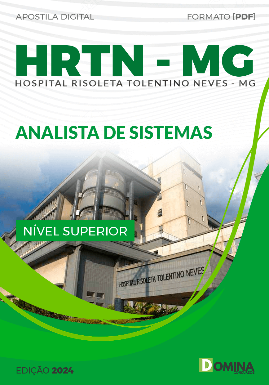 Apostila HRTN MG 2024 Analista Sistemas