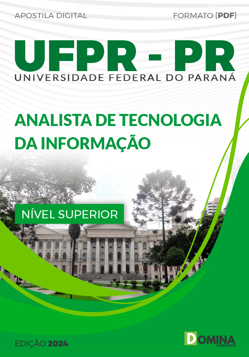 Apostila UFPR 2024 Analista de Tecnologia da Informação