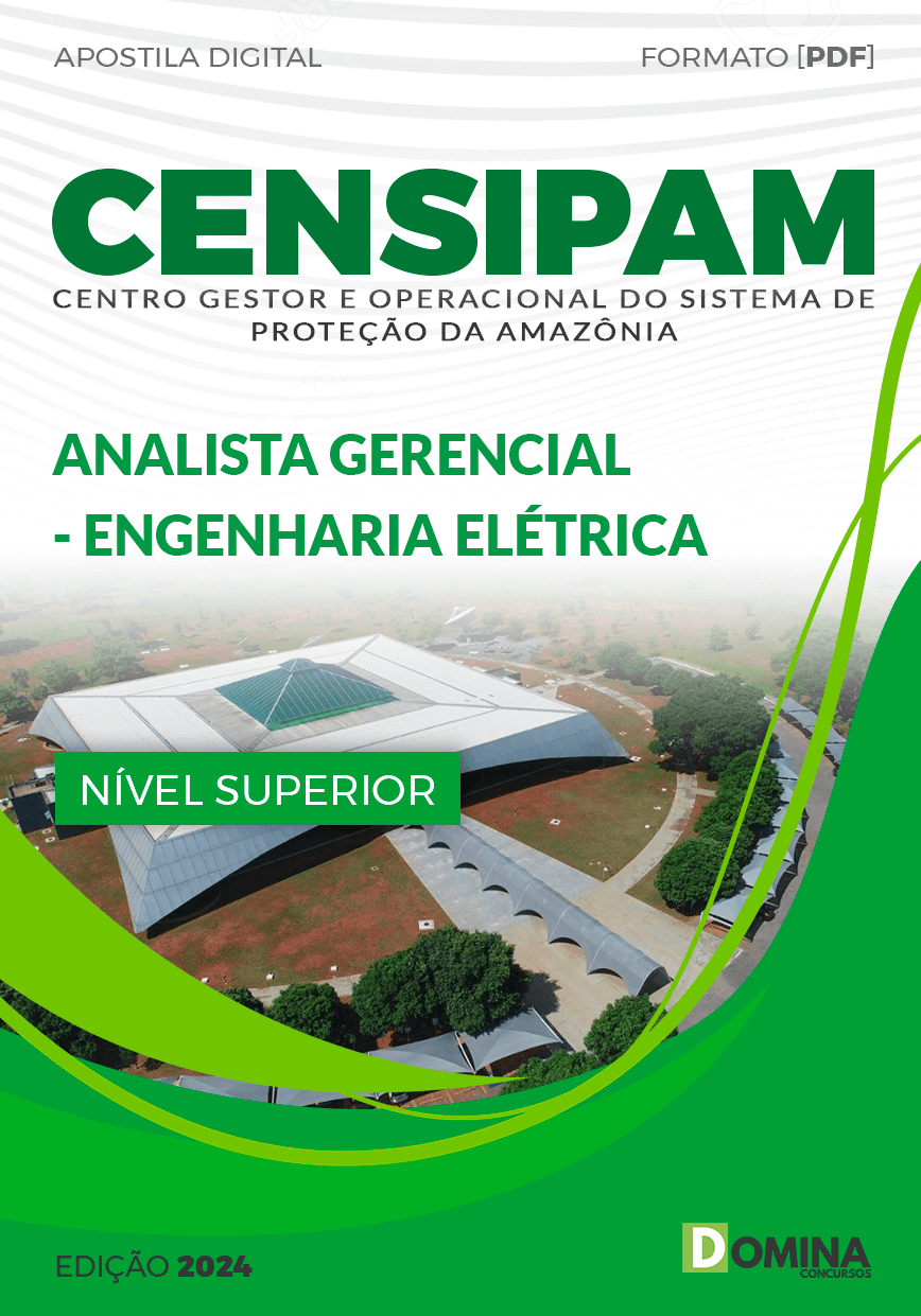 Apostila CENSIPAM 2024 Analista Gerencial Engenharia Elétrica