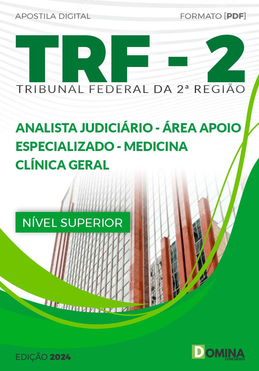 Apostila TRF 2 2024 Analista Judiciário Medicina Clínica Geral