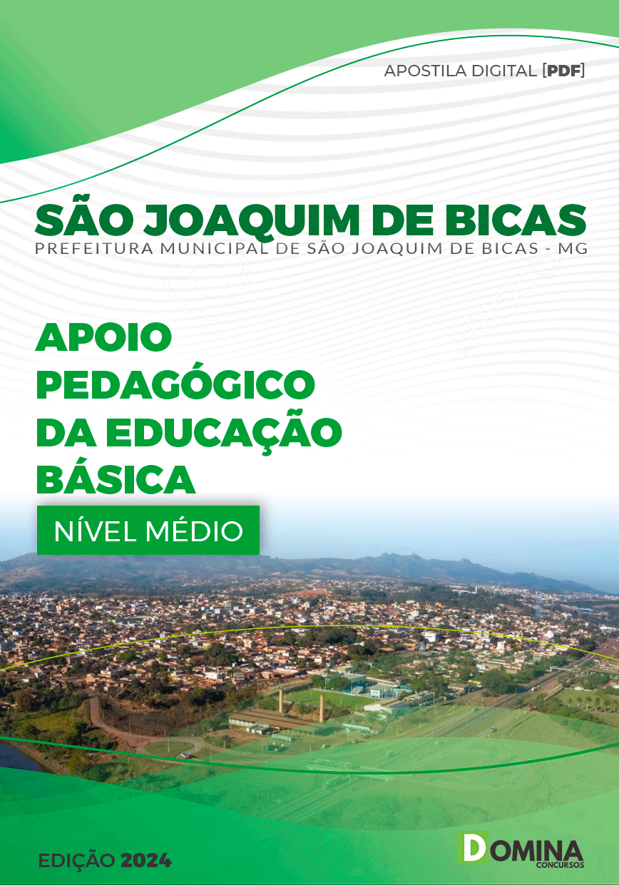Apostila Pref São Joaquim de Bicas MG 2024 Apoio Pedagógico