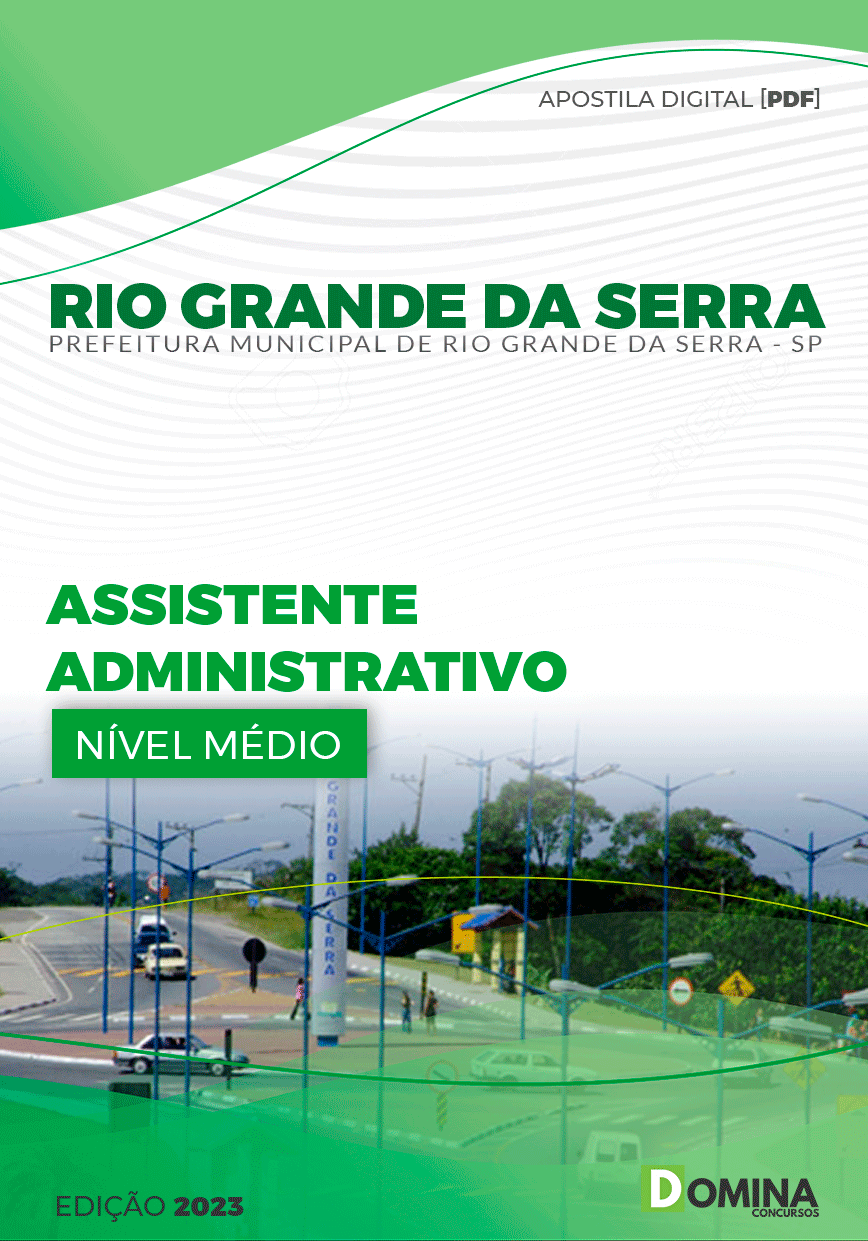 Apostila Pref Rio Grande Serra SP 2024 Assistente Administrativo