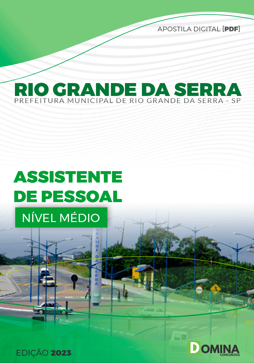 Apostila Pref Rio Grande Serra SP 2024 Assistente de Pessoal