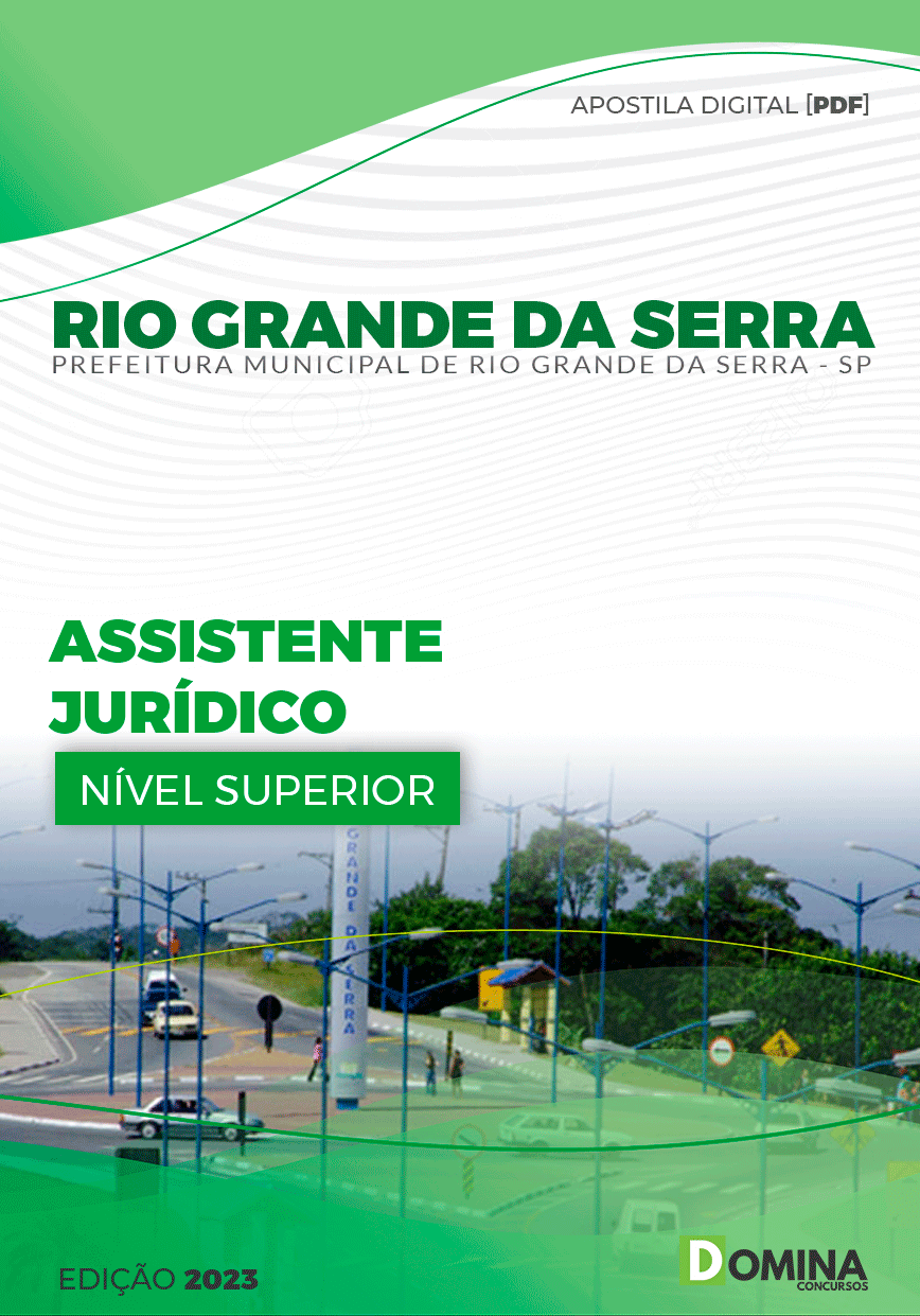 Apostila Pref Rio Grande Serra SP 2024 Assistente Jurídico