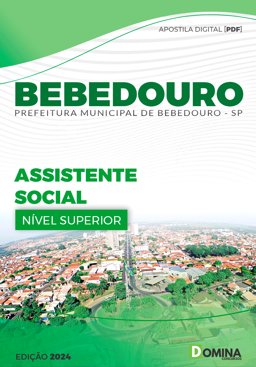 Apostila Pref Bebedouro SP 2024 Assistente Social